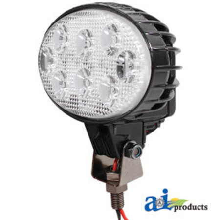 A & I PRODUCTS Work Lamp, LED; Oval, Flood 6" x6" x4" A-WL956